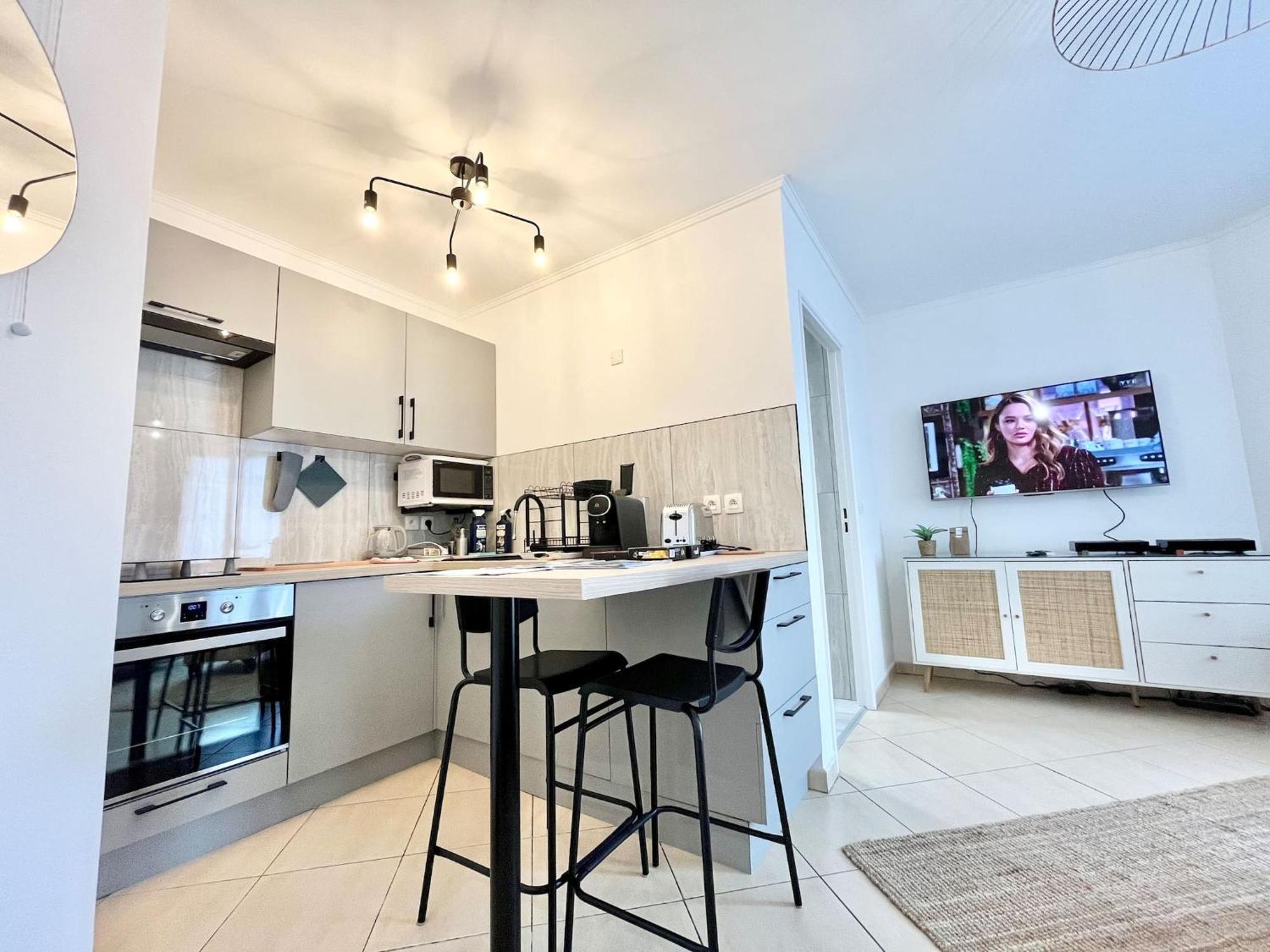 'La Villa Melanie' Neuf, Equipe, Terrasse, Centre Menton Exterior foto