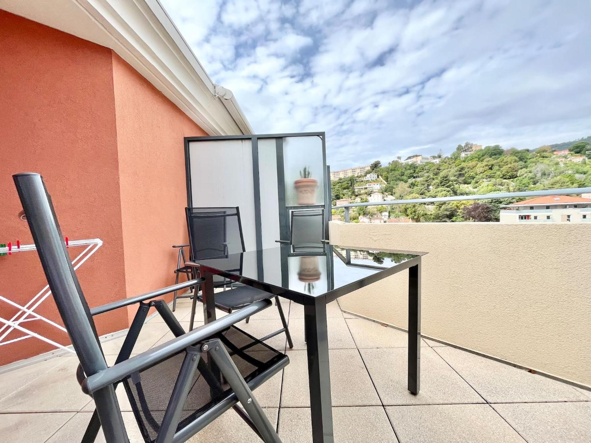 'La Villa Melanie' Neuf, Equipe, Terrasse, Centre Menton Exterior foto